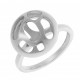 Orphelia® Women's Sterling Silver Ring - Silver ZR-7374
