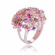 Orphelia® Women's Sterling Silver Ring - Rose ZR-7451/RG