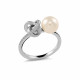Orphelia® 'Clara' Women's Sterling Silver Ring - Silver ZR-7515