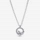 Pandora® 'Herbarium Cluster' Women's Sterling Silver Chain with Pendant - Silver 392620C01-45