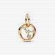 Pandora® Pandora Moments 'Zodiac Sign' Women's Gold Plated Metal Charm - Gold 762708C01