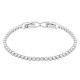 Swarovski® 'Emily' Women's Base Metal Bracelet - Silver 1808960