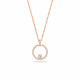 Swarovski® 'Creativity' Women's Gold Plated Metal Pendant - Rose 5202446