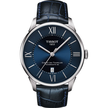 Tissot® Analogique 'Chemin Des Tourelles Powermatic 80' Hommes Montre T0994071604800