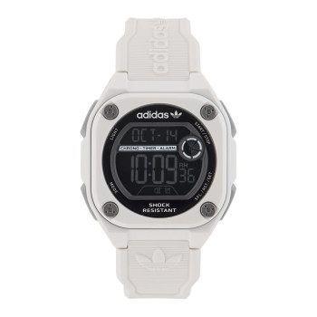 Adidas Originals® Digital 'City Tech Two' Unisex's Watch AOST23062