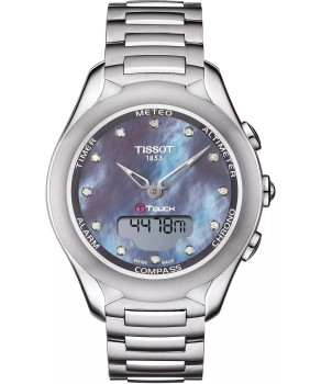 Tissot® Analoog En Digitaal 'T-touch solar' Dames Horloge T0752201110601