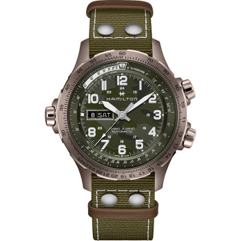 Hamilton® Analogue 'Khaki Aviation X-wind' Men's Watch H77775960