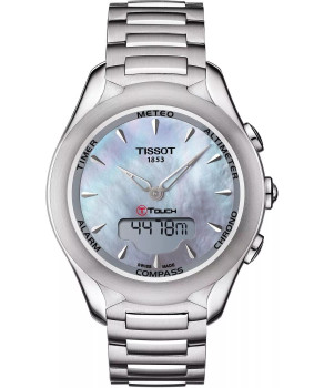 Tissot® Analoog En Digitaal 'T-touch solar' Dames Horloge T0752201110100