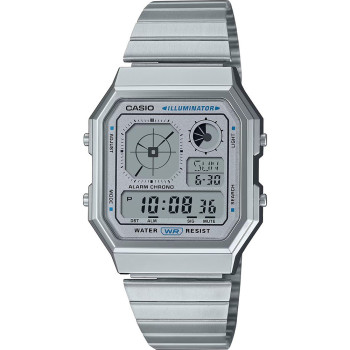 Casio® Digitaal 'Casio collection vintage' Unisex Horloge A130WE-7AEF