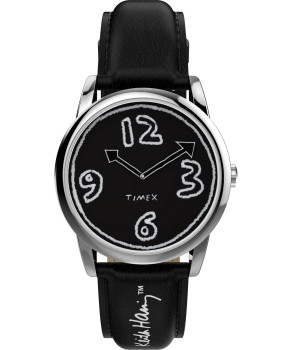 Timex® Analoog 'Keith haring x easy reader' Heren Horloge TW2W25400