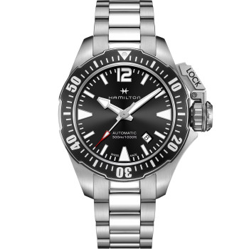 Hamilton® Analogue 'Khaki Navy Frogman' Men's Watch H77605135