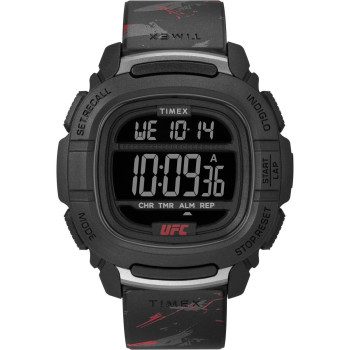 Timex® Digitaal 'Ufc command fight' Heren Horloge TW2V85200