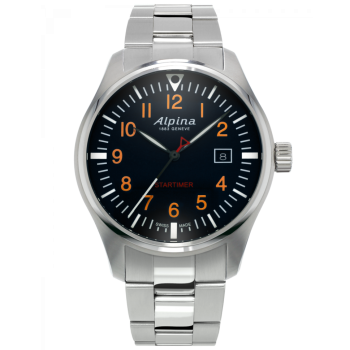 Alpina® Analogique 'Startimer Pilot' Hommes Montre AL-240N4S6B