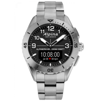 Alpina® Analogique - Digital 'Alpinerx Alive' Hommes Montre AL-284LBBW5TAQ1B