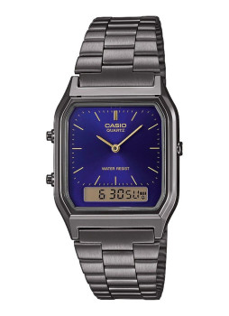 Casio® Analoog En Digitaal 'Casio collection retro' Dames Horloge AQ-230EGG-2AEF