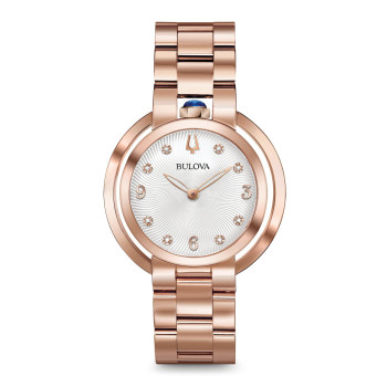 Bulova® Analogue 'Rubaiyat' Women's Watch 97P130