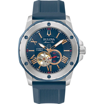 Bulova® Analog 'Marine Star' Herren Uhr 98A282