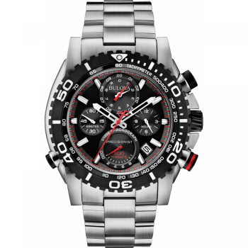 Bulova® Chronograaf 'Precisionist' Heren Horloge 98B212