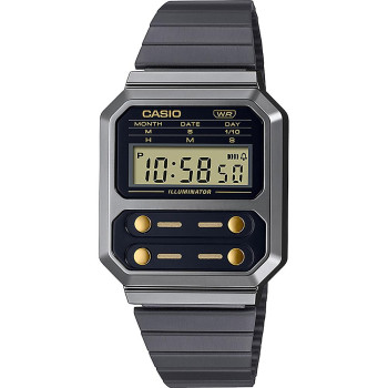 Casio® Digital 'Vintage' Hommes Montre A100WEGG-1A2EF