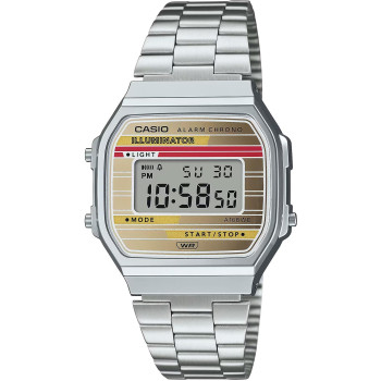 Casio® Digital 'Casio Collection' Femmes Montre A168WEHA-9AEF