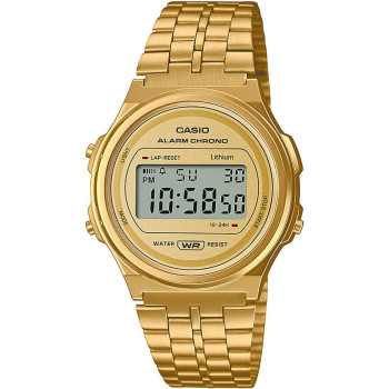 Casio® Digital 'Vintage' Femmes Montre A171WEG-9AEF