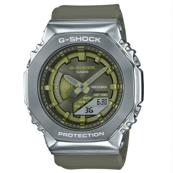 Casio® Analoog En Digitaal 'G-shock' Dames Horloge GM-S2100-3AER