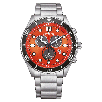 Citizen® Chronograaf 'Of sporty aqua' Heren Horloge AT2560-84X