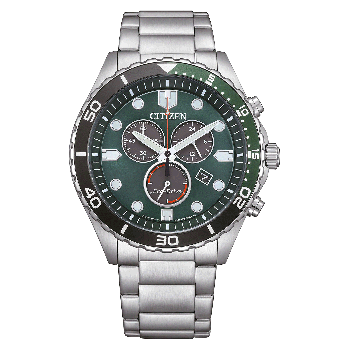 Citizen® Chronograaf 'Of sporty aqua' Heren Horloge AT2561-81X