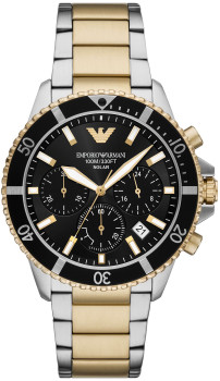 Emporio Armani® Chronographe 'World Explorer' Hommes Montre AR11680