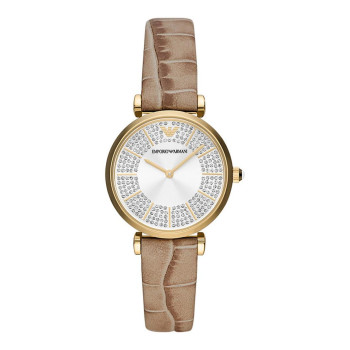 Emporio Armani® Analoog 'Gianni t-bar' Dames Horloge AR11518