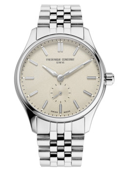 Frederique Constant® Analogique 'Classics Index Small Seconds' Hommes Montre FC-530CR3B6B