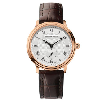 Frederique Constant® Analog 'Slimline' Damen Uhr FC-235M1S4