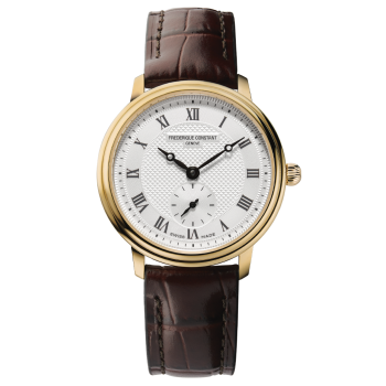 Frederique Constant® Analog 'Slimline' Damen Uhr FC-235M1S5