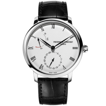 Frederique Constant® Analoog 'Slimline' Heren Horloge FC-723WR3S6