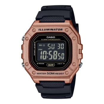 Casio® Digitaal 'Casio collection' Heren Horloge W-218HM-5BVEF