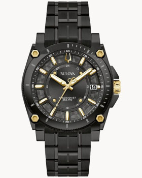 Bulova® Analoog 'Precisionist icon' Heren Horloge 98B408