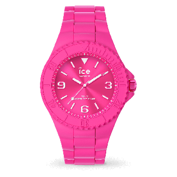 Ice Watch® Analoog 'Ice generation - flashy pink' Dames Horloge (Medium) 019163