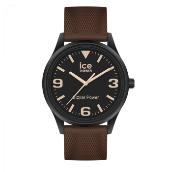 Ice Watch® Analoog 'Ice solar power - casual brown' Unisex Horloge 020607