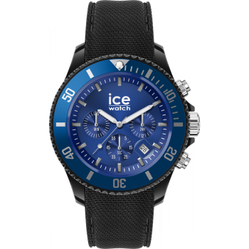 Ice Watch® Chronograaf 'Ice chrono - black blue' Heren Horloge 020623