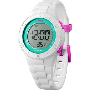 Ice Watch® Digitaal 'Ice digit - white turquoise' Kind Horloge (Small) 021270