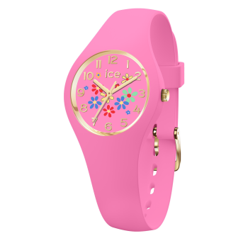 Ice Watch® Analoog 'Ice flower - pinky bloom' Meisjes Horloge 021731