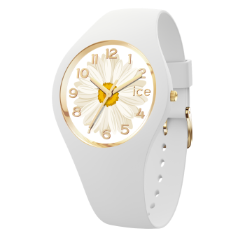Ice Watch® Analoog 'Ice flower - sunlight daisy' Dames Horloge (Small) 021739