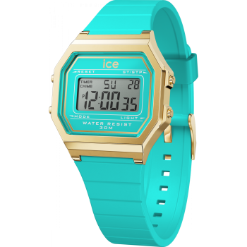 Ice Watch® Digitaal 'Ice digit retro - blue curacao' Dames Horloge 022055