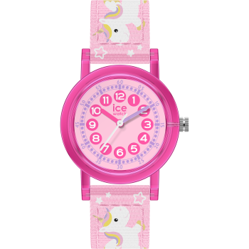 Ice Watch® Analoog 'Ice learning - pink unicorn' Meisjes Horloge 022691