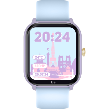 Ice Watch® Digitaal 'Ice smart junior 2.0 - purple - soft blue' Kind Horloge 022801