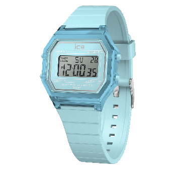 Ice Watch® Digitaal 'Ice digit retro - sky blue - clear' Kind Horloge (Small) 022888