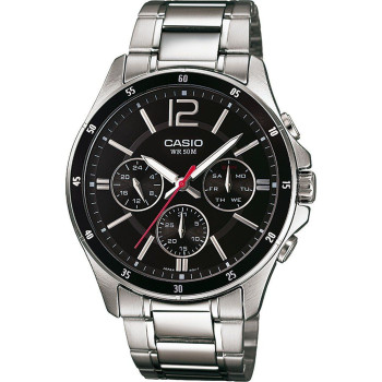 Casio® Multi-cadrans 'Casio Collection' Hommes Montre MTP-1374PD-1AVEF