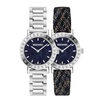 Missoni® Analogique 'Lucky Stones' Femmes Montre MWECA0123