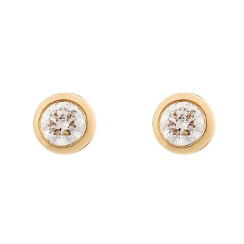 Orphelia® 'Alexandria' Femmes Or Jaune 18C Puce d'oreille - Or OD-5330/1