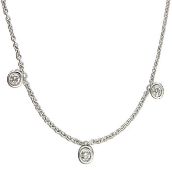 Orphelia® 'Ingrid' Dames Zilver 925 925 Collier - Zilverkleurig RD-004